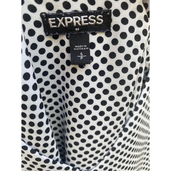 Polka dot Tank Top Express crisscross back - Picture 4 of 4
